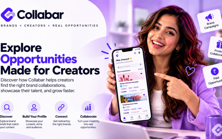 Explore Opportunities Made for Creators: How Collabar Helps Creators Connect with Brands